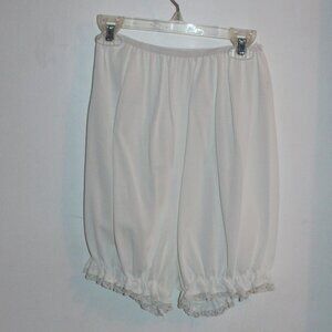 White Bloomers Size Large